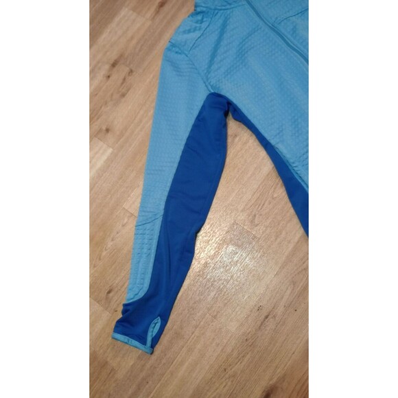 VINTAGE Nike Sphere Thermal Jacket Womens Medium Track Full Zip Waffle Running - Picture 3 of 16